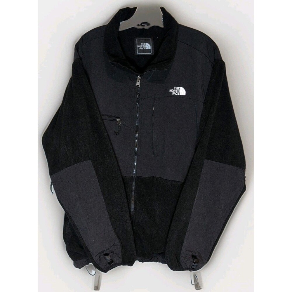 The North Face Mens Black Retro Denali Polartec Fleece Jacket Tech XL Full Zip